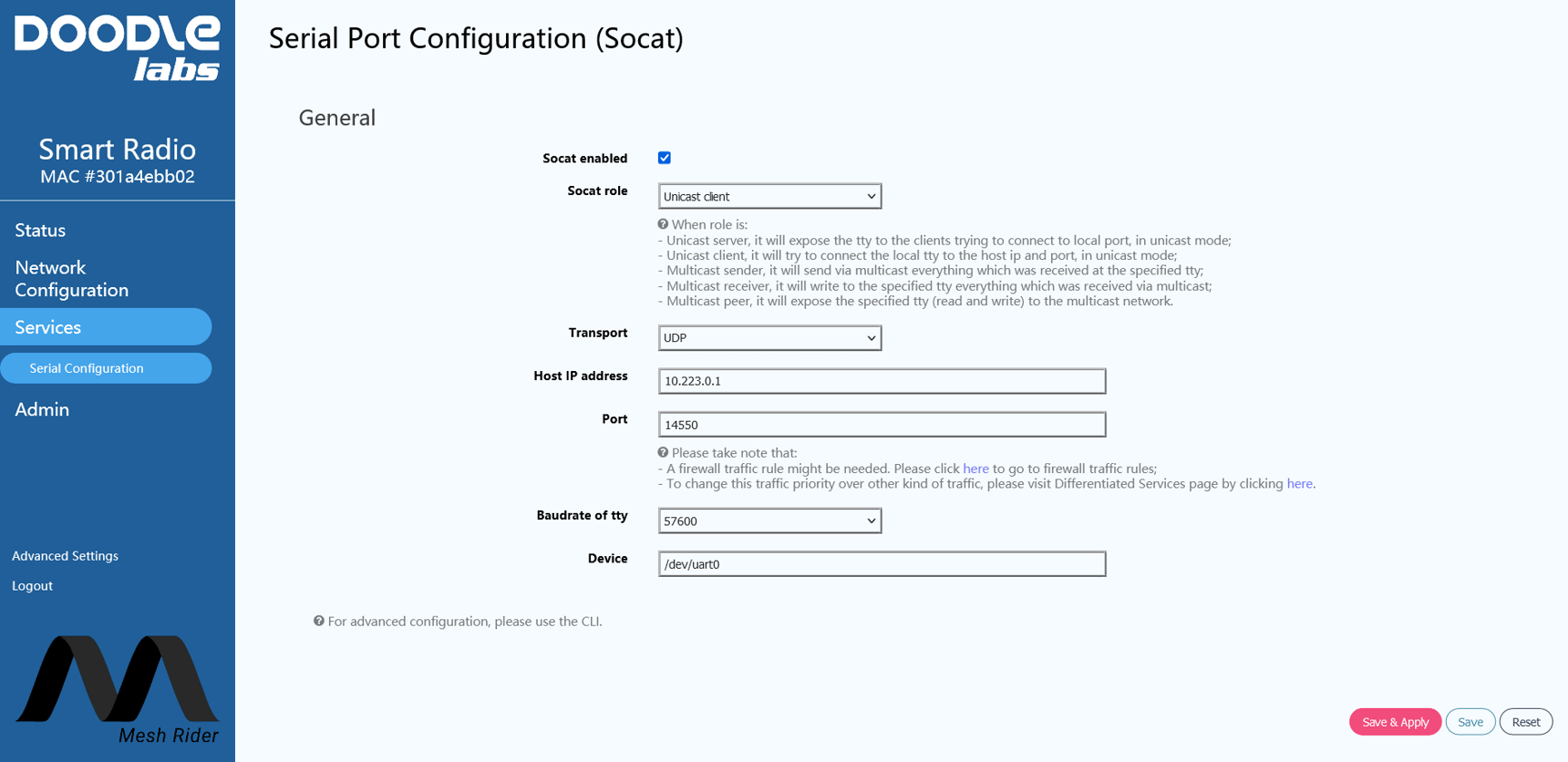 Integration of Mesh Rider Radio with QGroundControl and the Flight